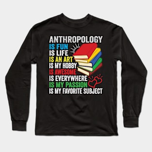 Anthropology Long Sleeve T-Shirt